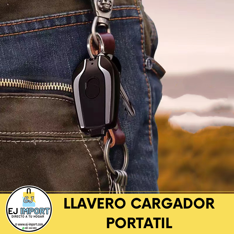 LLAVERO CARGADOR PORTATIL