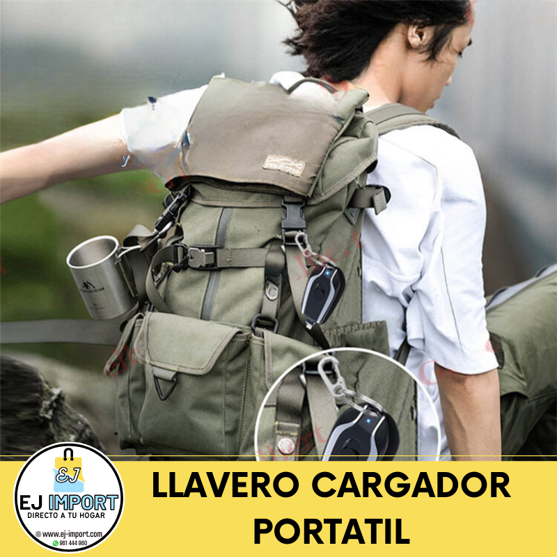 LLAVERO CARGADOR PORTATIL