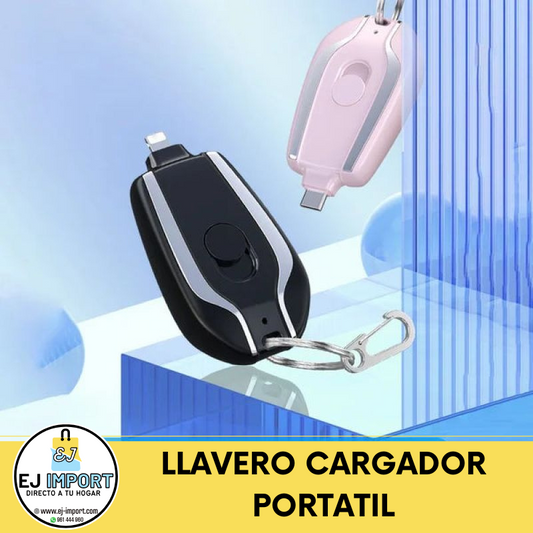 LLAVERO CARGADOR PORTATIL