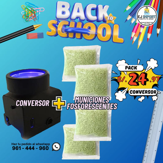 SUPER PACK CONVERTIDOR LED