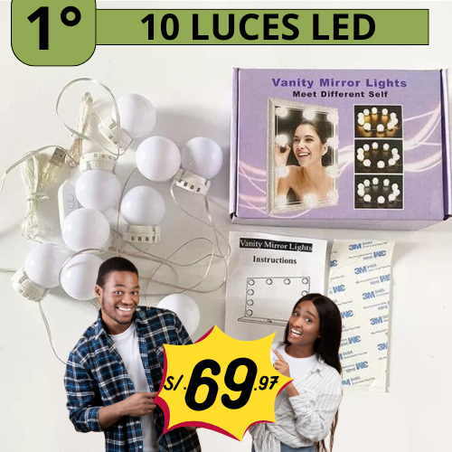 Luces Led Para Espejo Tocador