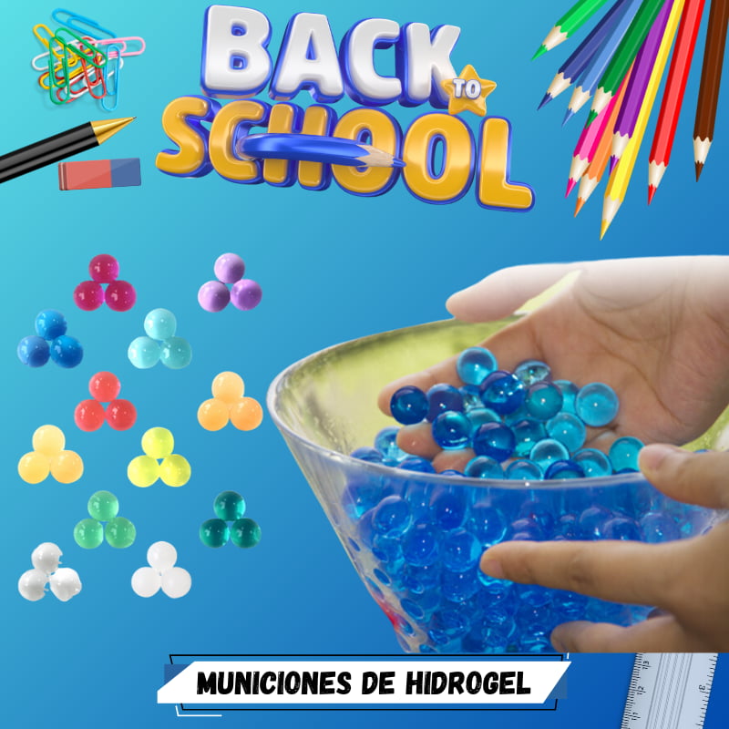 SUPER PACK DE BALAS DE HIDROGEL