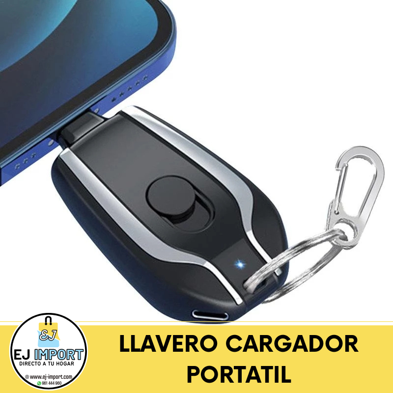 LLAVERO CARGADOR PORTATIL