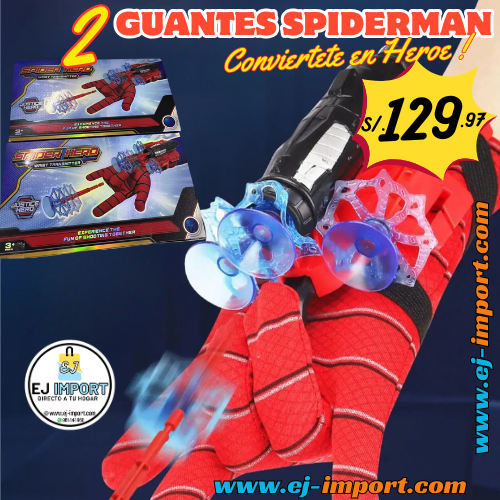 GUANTE SPIDERMAN