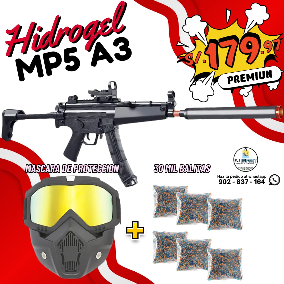 REPLICA HIDROGEL MP5 A3