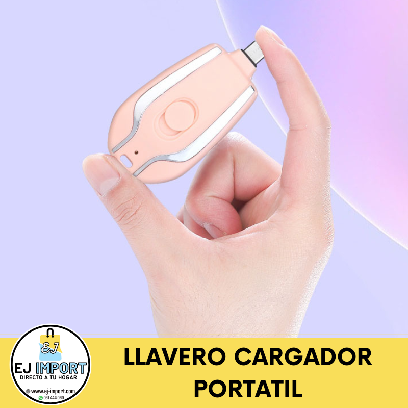 LLAVERO CARGADOR PORTATIL