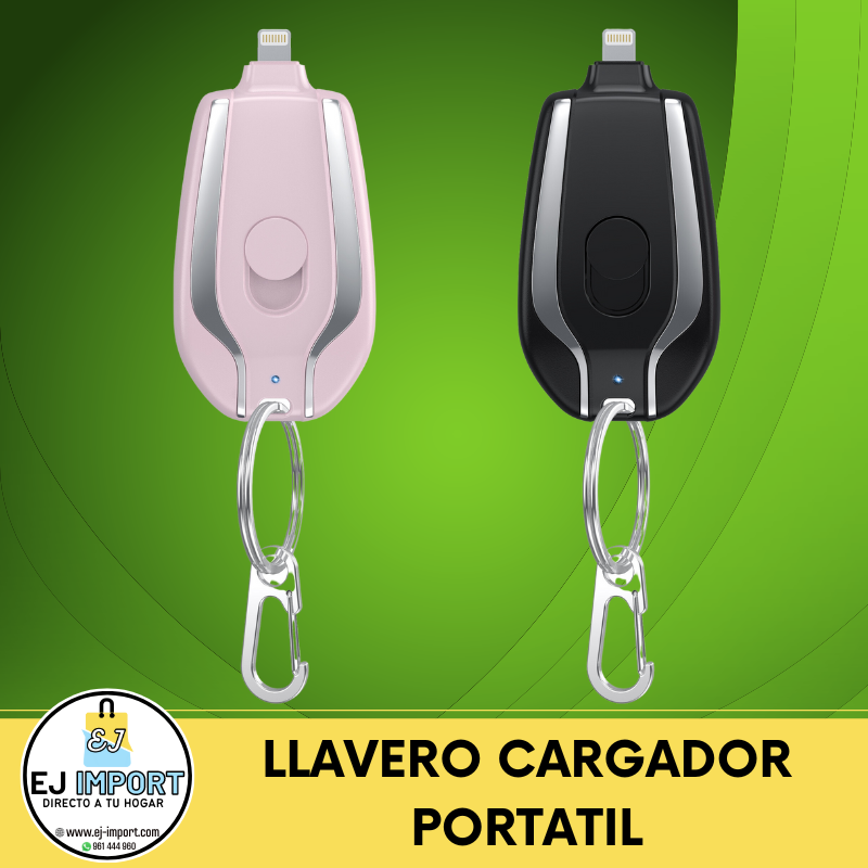 LLAVERO CARGADOR PORTATIL