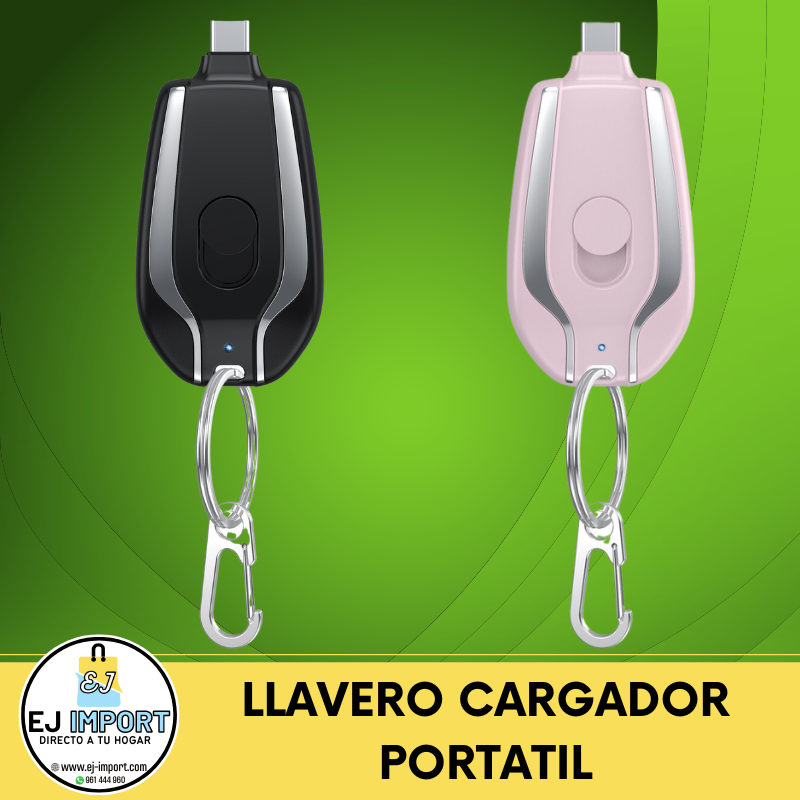 LLAVERO CARGADOR PORTATIL