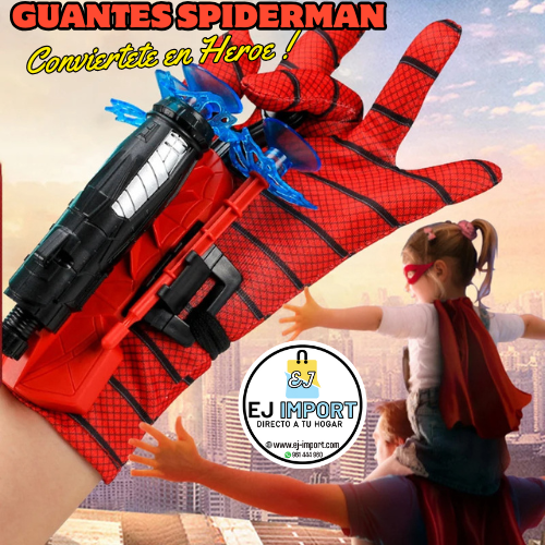 GUANTES DE SPIDERMAN