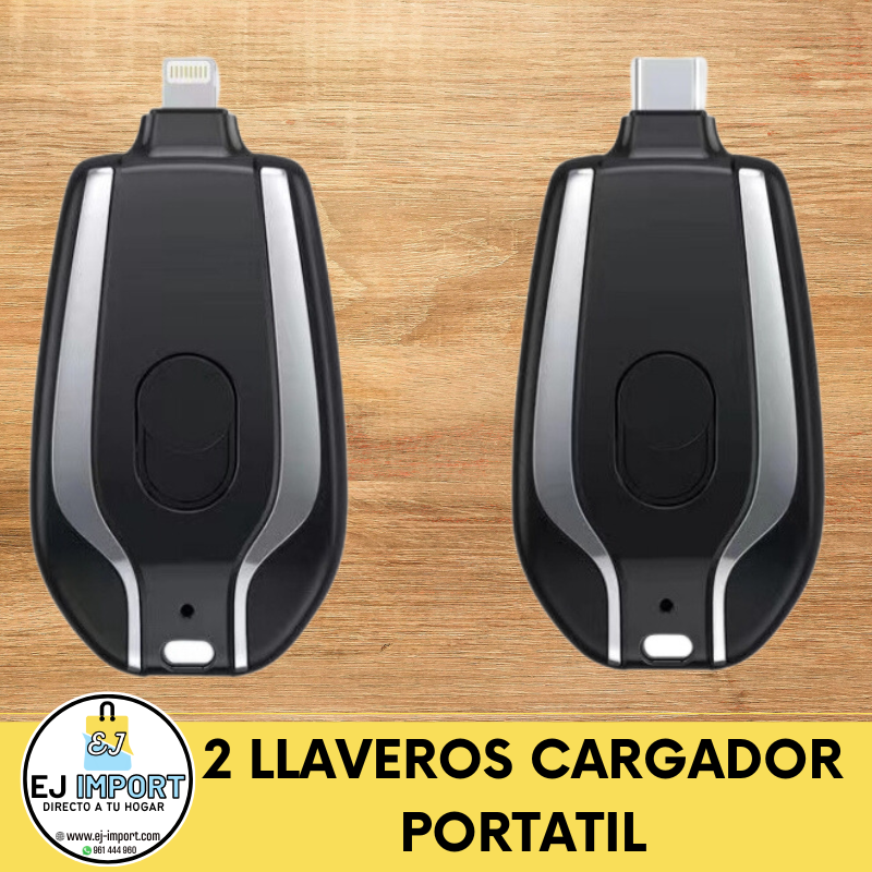 LLAVERO CARGADOR PORTATIL